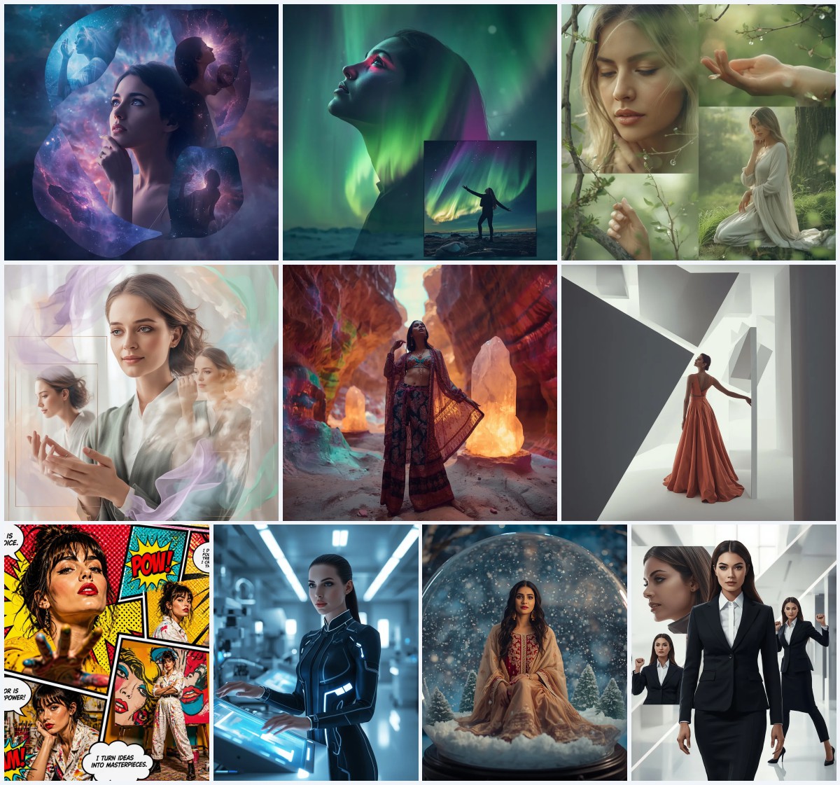 New 10 AI Prompts for Cute Girls in Fairy Tale Inspired Dresses and Enchanted Forests | Attitude girl prompt