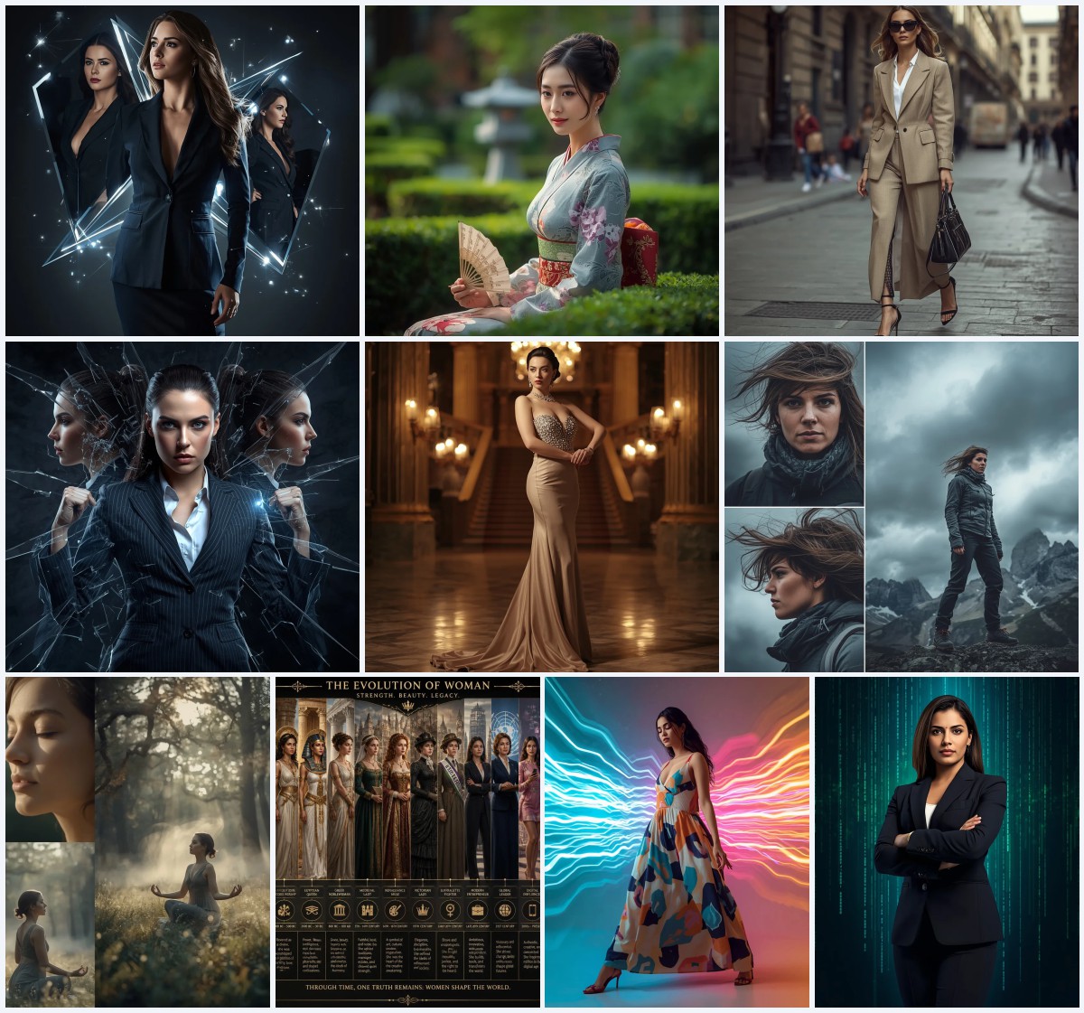 New 10 AI Prompts for Elegant Women’s Portraits with Soft Dreamy Backdrops | best ai prompt 2026