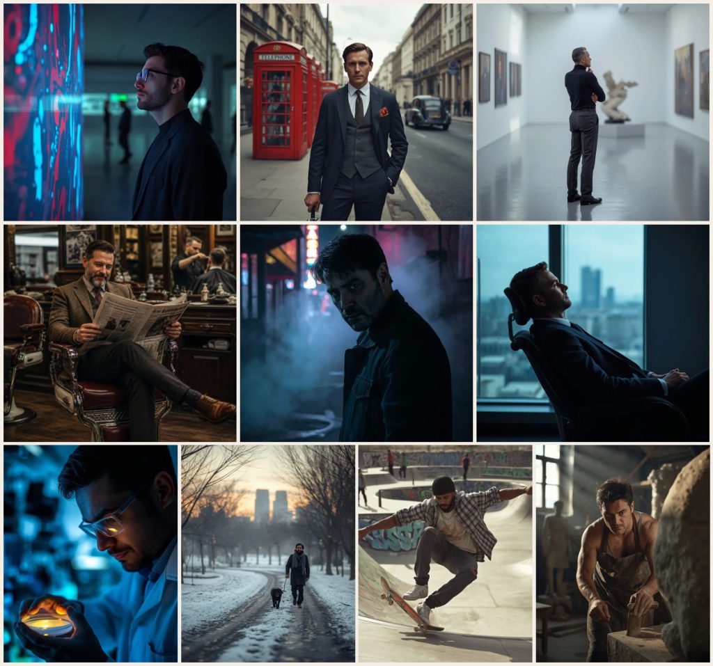 New 10 Simple Photo Prompt for Men for Easy and Appealing Image Generation